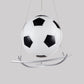 Frendorf | GoalLight Fußball Kinderzimmer Pendelleuchte | Kreatives Design | Glas & Eisen | 1-flammige Hängeleuchte