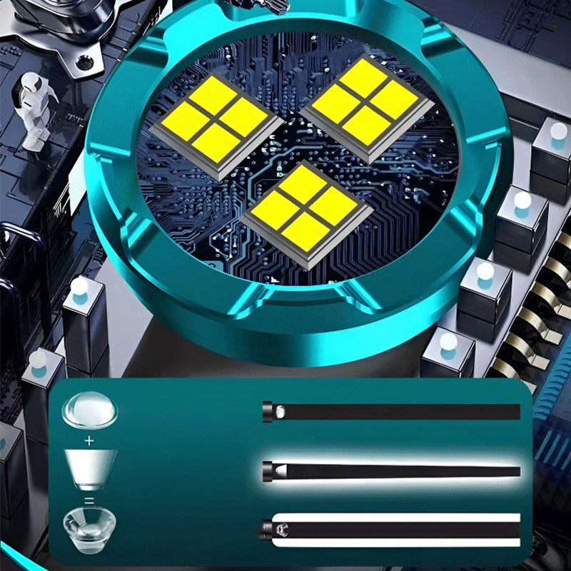 Flare - Mini LED Taschenlampe | Kraftvoll und sicher | Langanhaltende Leistung