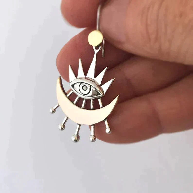 Frendorf | Boho ägyptische Silberohrringe