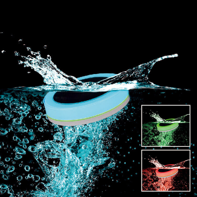 Frendorf | SolarisFloat LED Schwimmlicht | Solarbetrieben | Wasserdichte Beleuchtung für Pools und Gärten