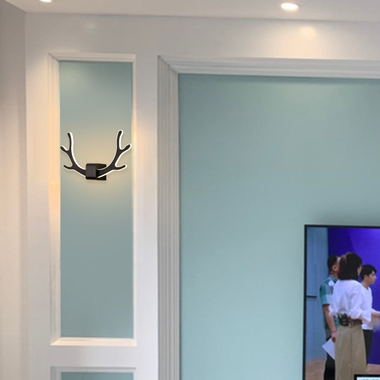 Frendorf | LumiAntler LED Wandleuchte | Nordisches Geweihdesign | Modernes Acryl | Warmes & Kaltes Licht | Kreative Wandlampe