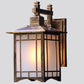 Frendorf | Pavilor Solar Wandlampe | Wasserdicht | Aluminium | Chinesischer Pavillon Stil
