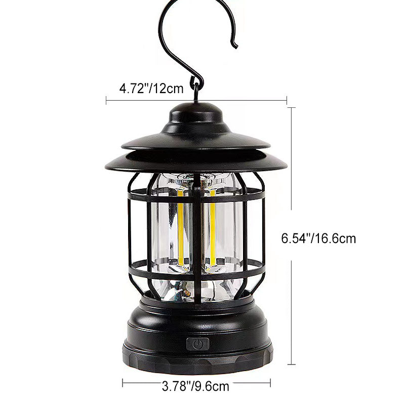 Zeitgenössische Industrie Tragbare USB Aufladbare Campinglampe Pferdelampe Für Outdoor