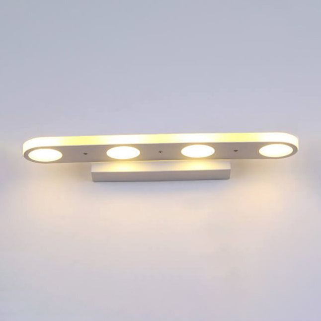Frendorf | Ovalux BrightLine LED Wandleuchte | Modernes Design | Acryl-Optik | 4/6-flammig | Dimmbar