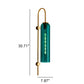 Frendorf | ZenoLuxe Nordic Design LED Wandlampe | Gebogene Arm | Modern | Dekoration für Zuhause