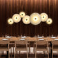 Frendorf | Marblios Runde LED Wandleuchte | Luxus-Marmor & Acryl-Design | Warmes Licht | Modern & Stilvoll für Wohnzimmer & Schlafzimmer