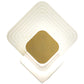 Frendorf | Luxoria Geo LED Wandleuchte | Goldenes Geometrisches Design | Acryl & Modern | Warmes Licht