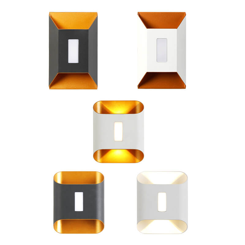Frendorf | Luxorma ArcLume Außenwandleuchte | Modernes Design | Wasserdicht | Aluminium | LED für Terrassen