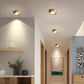 Frendorf | LumoLux Ultra-thin LED Deckenleuchte | Kupfer | Modernes Design | Dimmbare Deckenlampe | Energieeffizient | Stimmungslicht