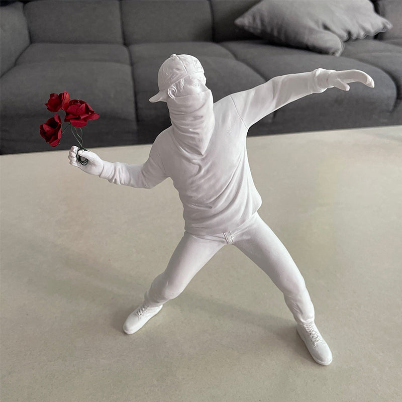 Frendorf | Banksy Flower Rioter Ornament