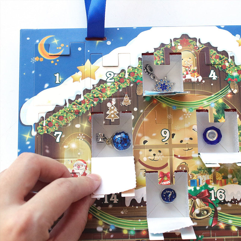 Frendorf | 24 Tage Countdown Kalender DIY Weihnachts Adventskalender Armbänder Set