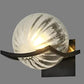Frendorf | LumiGlide Moderne LED-Wandleuchte Glas | Elegantes Design | Warmweißes Licht | Perfekt für Innenräume