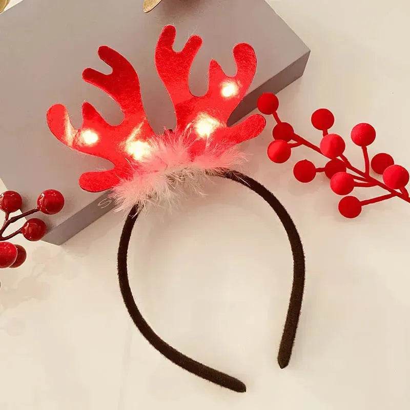 Frendorf | Weihnachten Mit Licht Stirnband Schneeflocke Damen