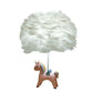 Frendorf | DreamaFeather Kinder Tischlampe | Kreatives Design | Einhorn & Tiermotive | Nachtlicht & Dekoration