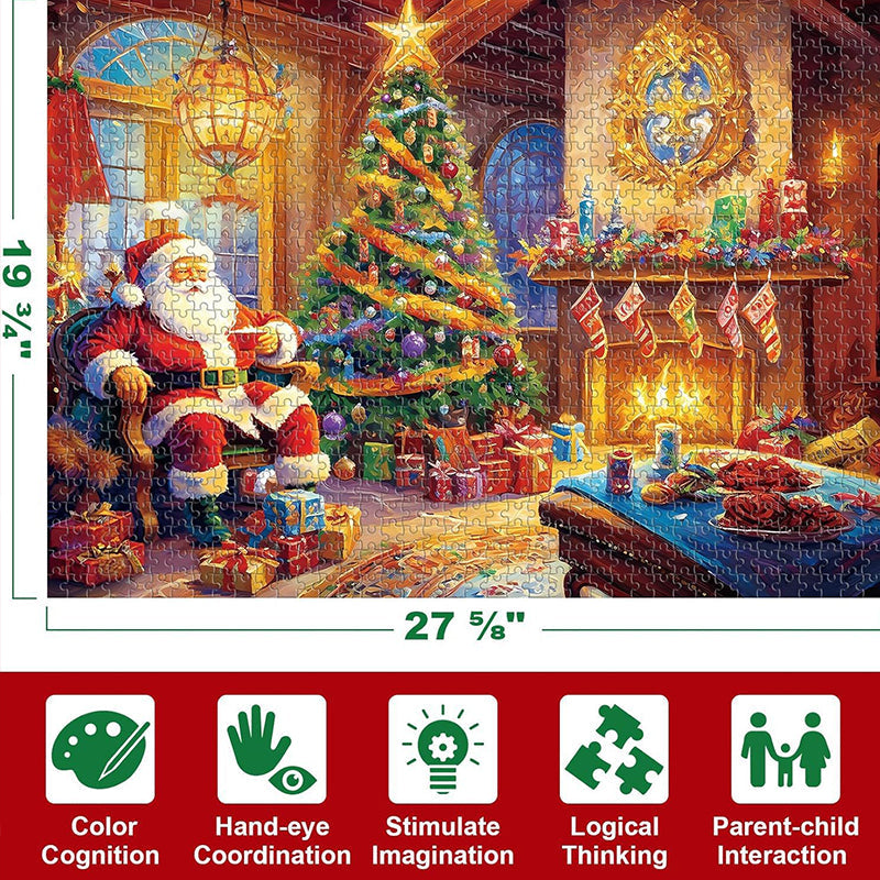 Frendorf | Adventskalender Weihnachts-Puzzle Blind Box 24 Teile 1000 Teile