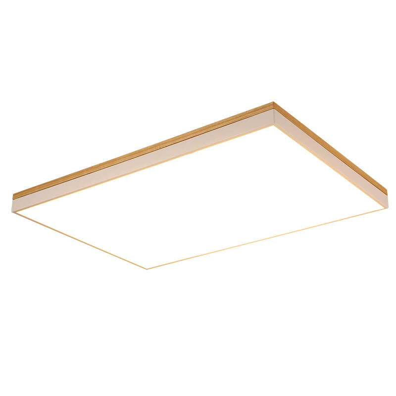 Frendorf | NordSphere LED Deckenleuchte | Nordic Design | Massivholz | Quadratisch & Rechteckig | Dimmbar | Warm- & Weißlicht