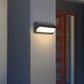 Frendorf | Zynistra AquaGlow Außenwandleuchte | Geometrisches Design | Wasserdicht | LED mit Sensor