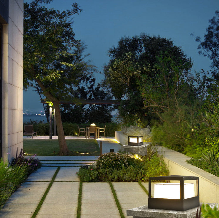 Frendorf | AquaBeam Industrial LED Outdoor Leuchte | Wasserdicht | Aluminium Zylinder | Garten & Landschaftsbeleuchtung