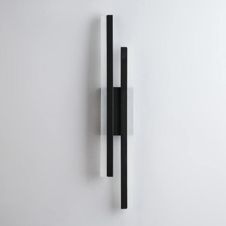 Frendorf | LuxLine Moderne LED Wandlampe | Minimalistisches Design | Eisen & Acryl | Dimmbares Licht