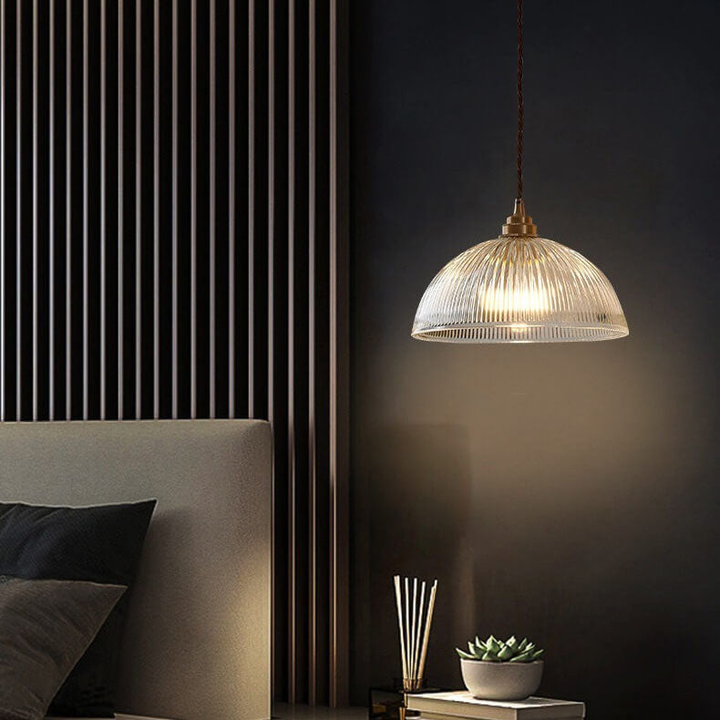 Frendorf | ClaraDome Pendelleuchte | Moderne Glas-Kuppel | Pot Lid Design | Verschiedene Größen