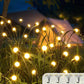 Frendorf | GlowGarden Firefly Solar LED Außenleuchte | Wasserdichte Rasenbeleuchtung | Dekorative Solar Lampe