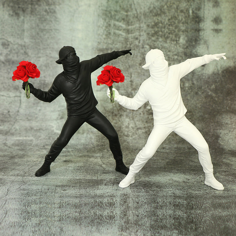 Frendorf | Banksy Flower Rioter Ornament