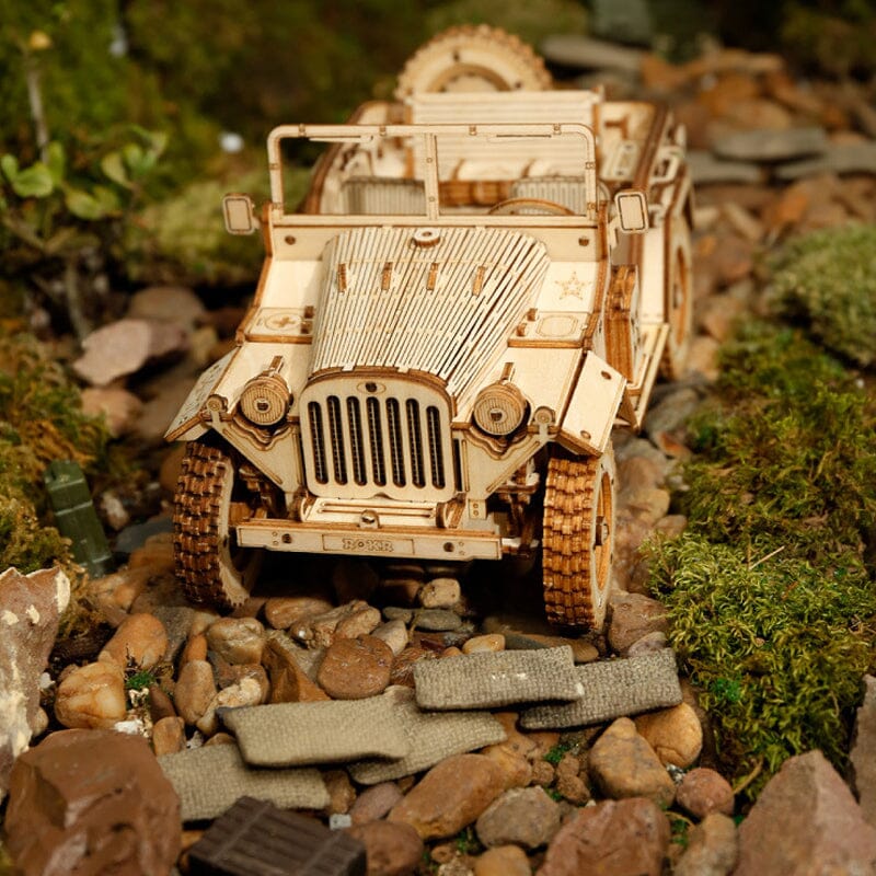 Frendorf | Auzary - Hölzernes mechanisches Puzzle-Set