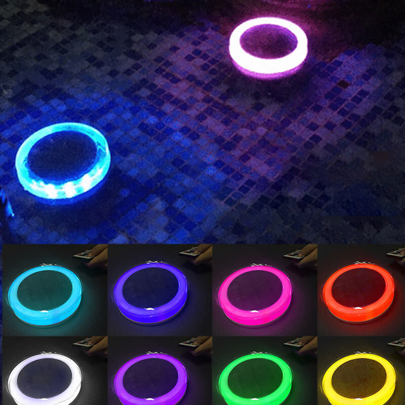 Frendorf | SolarisFloat LED Schwimmlicht | Solarbetrieben | Wasserdichte Beleuchtung für Pools und Gärten
