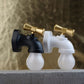 Moderne kreative Wasserhahn ABS PC USB LED Nachtlicht Wandleuchte Lampe