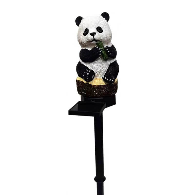Solarharz Panda Outdoor wasserdichte Patioschmuckbodenstecklicht