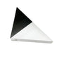 Frendorf | TriLumina Prisma LED Wandleuchte | Kreatives Pyramidendesign | Aluminium & Acryl | Farbige Lichtoptionen