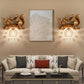 Frendorf | Crystanova Wandleuchte | Kreatives Eichhörnchen-Design | Kristall-Details | 1-flammige Lampe für Schlafzimmer
