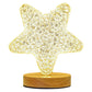 Frendorf | LunaStar Tischlampe | Nordic Design | Mond & Stern | LED USB | Stimmungslicht