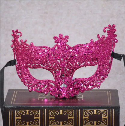 Frendorf | Abschlussball-Make-up-Kostüm, Spitzenmaske
