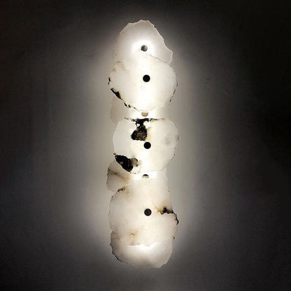 Chinesische moderne minimalistische rechteckige Lucite Eisen LED Wandleuchte Lampe