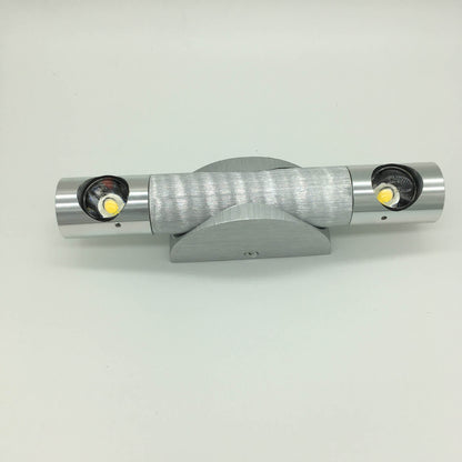 Moderne Kreativ Zylinder Rotierende Aluminium LED Wand Sconces Lampe
