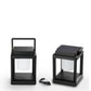 Outdoor Solar Camping Quadrat Tragbare Käfig LED Camping Landschaft Licht