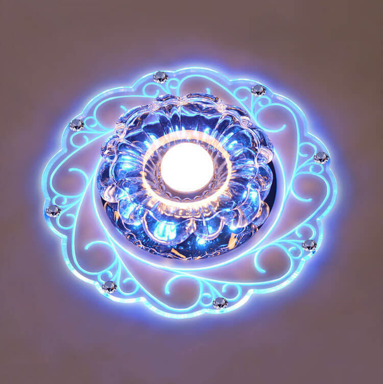 Frendorf | IlluBloom LED Deckenleuchte | Kreatives Blütendesign | Runde Deckenlampe | Energieeffizient & Modern