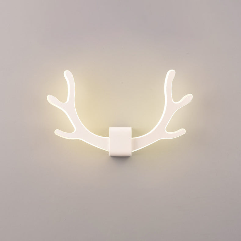 Frendorf | LumiAntler LED Wandleuchte | Nordisches Geweihdesign | Modernes Acryl | Warmes & Kaltes Licht | Kreative Wandlampe