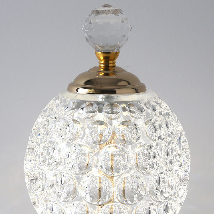 Moderne kreative Ananas Metall Acryl USB LED Tischlampe für Schlafzimmer