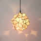 Frendorf | PetalGlow Glasblütenblatt-Pendelleuchte | Nordischer Stil | Elegantes Design für Ess- & Wohnzimmer