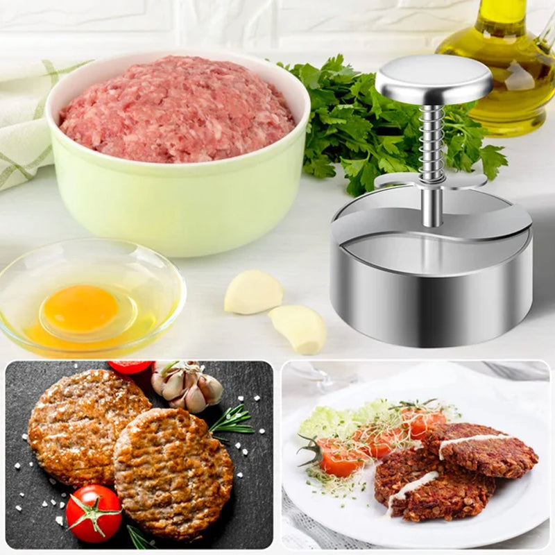 Manuelle Fleischpresse für Hamburger-Patties