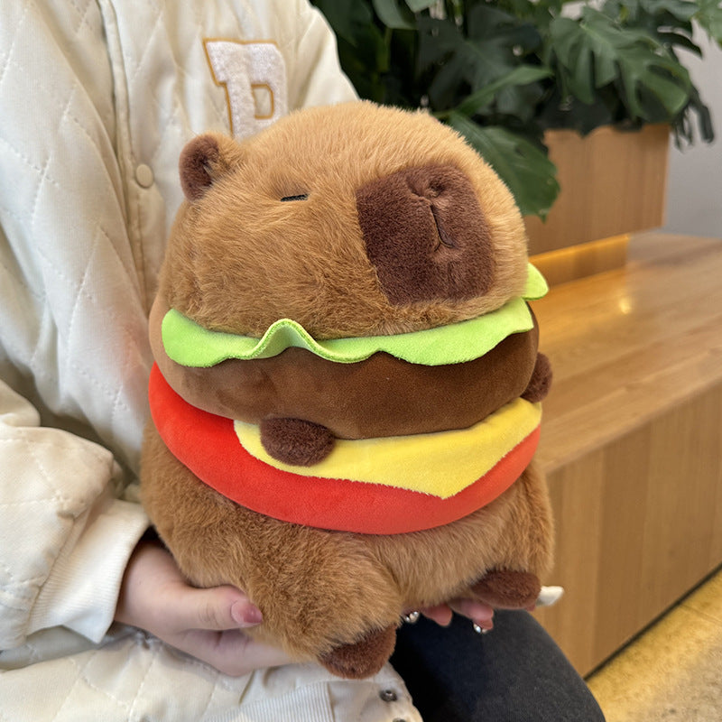Hamburger Rucksack Capybara Plüsch