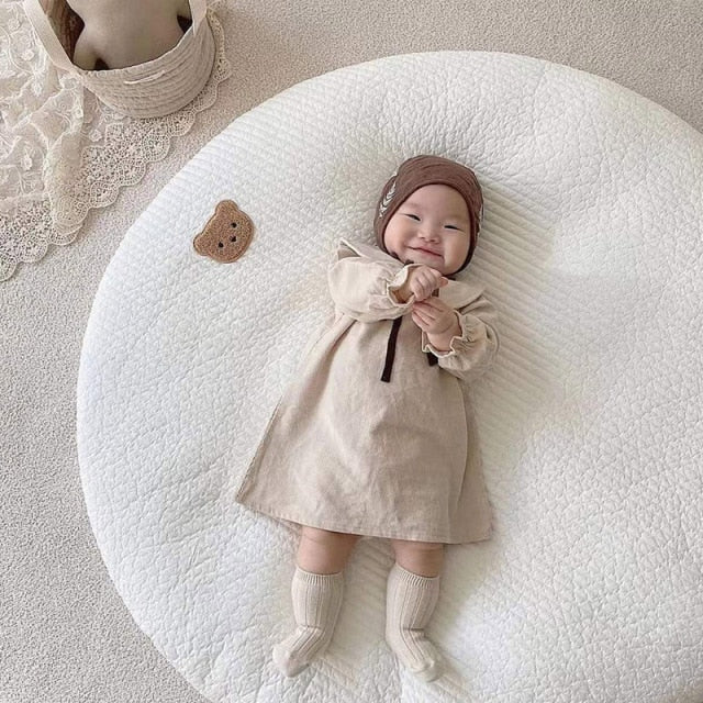 Frendorf | Bären-Stickerei Baby Krabbelmatte