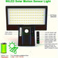 SmartSolar - Solar LED Außenlampe Strahler Bewegungsmelder - ein Leben lang kostenloses Licht