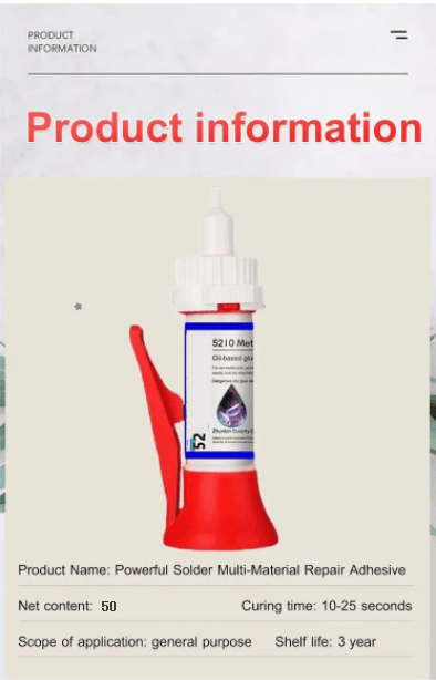 Frendorf | BondFix – Löt- und Reparaturkleber | 5 Stück | 250 g