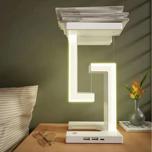 Drahtloses Ladegerät - GlowCharge - Schnellladung - Magische Atmosphäre im Zimmer