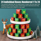 Frendorf | Adventskalender Weihnachts-Puzzle Blind Box 24 Teile 1000 Teile
