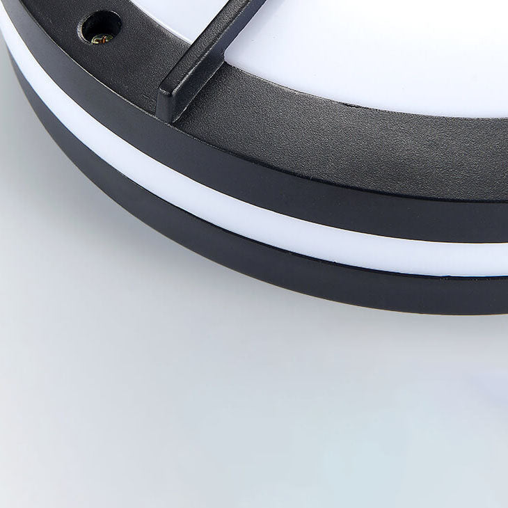 Frendorf | AuroVita LED Deckenleuchte | Wasserdicht | Outdoor-geeignet | Runde Form | Aluminium & Acryl