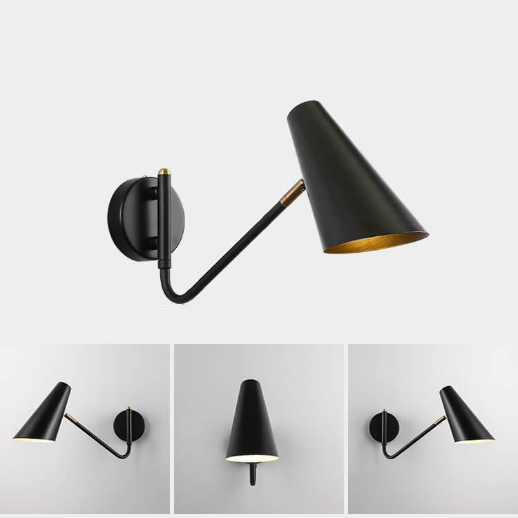 Nordic Creative Simple Rotating 1-Licht Wandleuchte Lampe